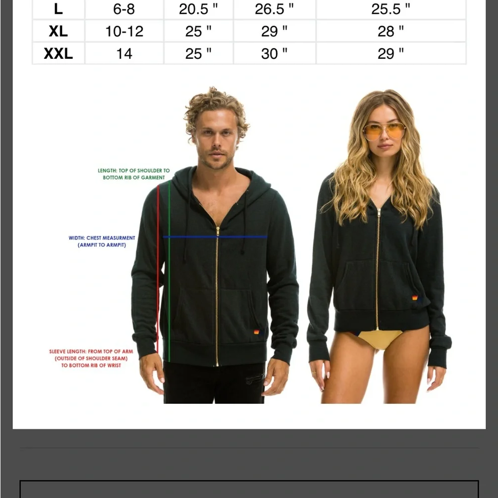 Aviator Nation Hoodie New Without Tags Medium 
brown Neon - Picture 6 of 12